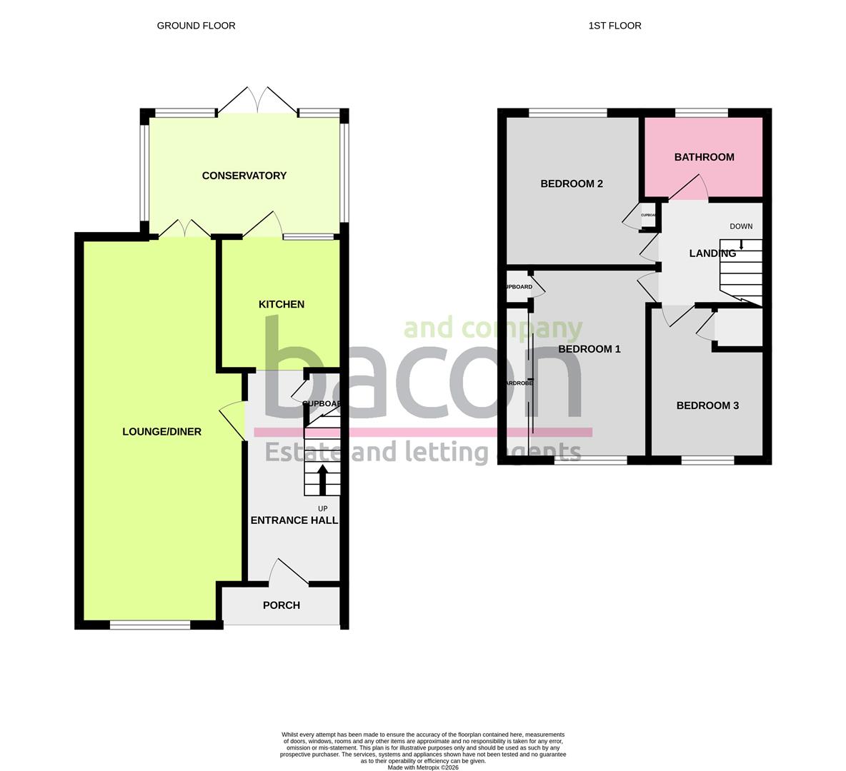 Floor Plan | House - End Terrace | Roedean Road, Worthing BN13 | For Sale